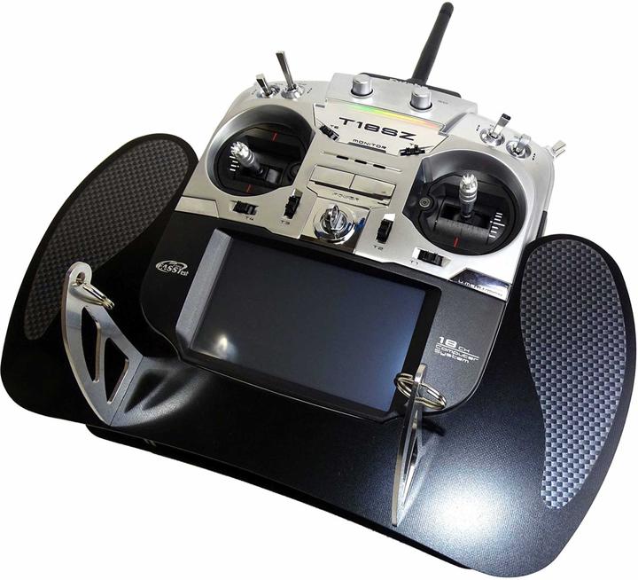 Immagine prodotto AHLtec Pannello trasmettitore Futaba T18SZ in nero (adatto anche per T16SZ)