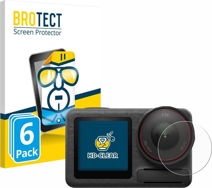 Produktbild BROTECT Schutzfolie Displayschutz Displayschutzfolie Folie Klar Transparent (Osmo Action 5 Pro)
