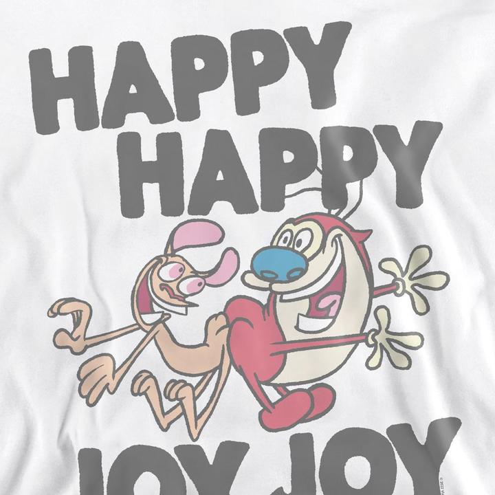 Immagine prodotto Ren & Stimpy Happy Happy Joy Joy Felpa Adulto Unisex (XL)