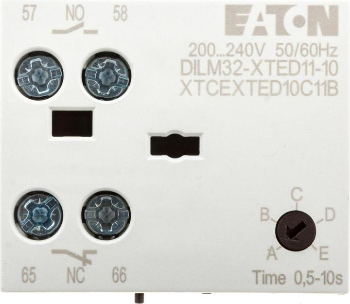 Actual product image Eaton Timer module, 200-240 V AC, 0.5-10 s, 104945