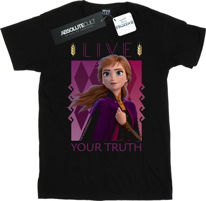 Disney Frozen 2 Anna Live Your Truth TShirt (XL)