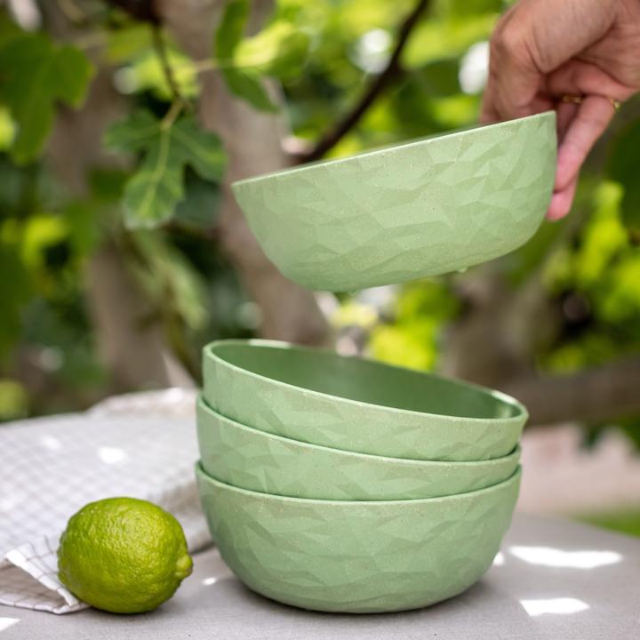 Actual product image Koziol Bowl Club 700 ml, 4 pieces, Green (16.20 cm, 0.70 l, 4 x)