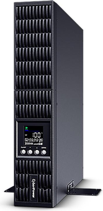 Actual product image Cyberpower OLS1500ERT2UA Double conversion UPS 1500VA/1350W LCD SNMP Slot dt.Software VMWARE ready (1500 VA, 1350 W, Online double converter UPS)
