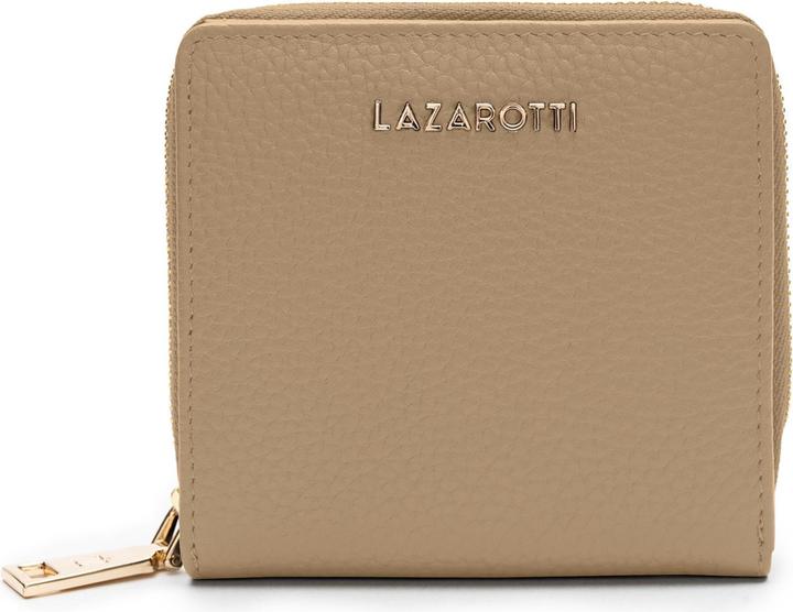 Lazarotti Bologna Leather Geldbörse Leder 10 cm