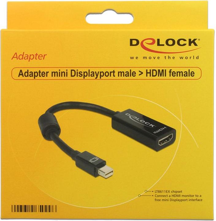Actual product image Delock Mini-DisplayPort to (HDMI, 18 cm)