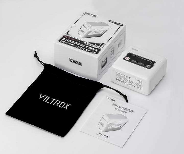 Actual product image Viltrox Camera Battery Charging Case Power Bank for Sony NP FZ100 (5500 mAh)