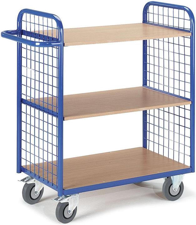 Produktbild Rollcart Etagenwagen mit Gitterwänden, 2-seitig (150 kg)