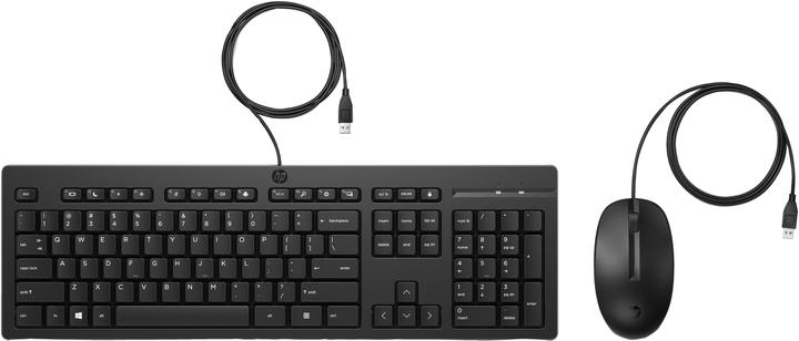 HP 225 Mouse and keyboard (wired) (CH, Cable)