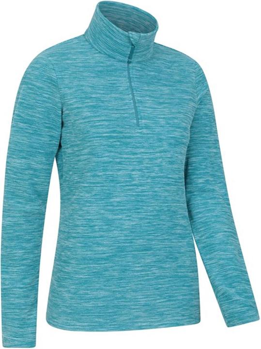 Actual product image Mountain Warehouse Womens/Ladies Snowdon Melange Fleece Top (38 D)