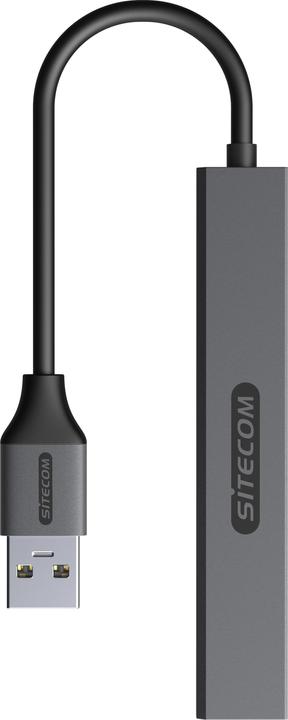 Actual product image Sitecom CN-5002 USB-A to 4x USB-A Nano Hub (USB-A, 4 Ports)