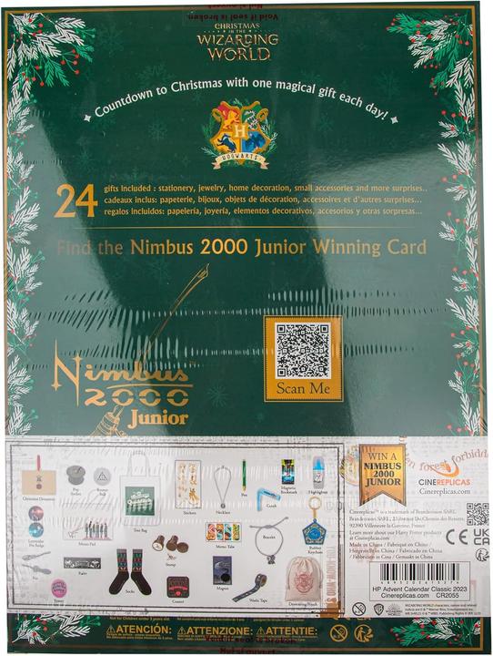 Immagine prodotto Cinereplicas Harry Potter - Calendario dell'Avvento del Mondo Magico Classico 2023