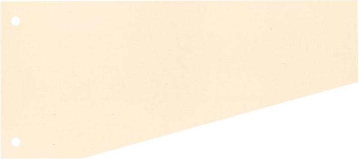 Immagine prodotto Schäfer Shop Strisce divisorie trapezoidali, cartone, liscio, 100 pezzi