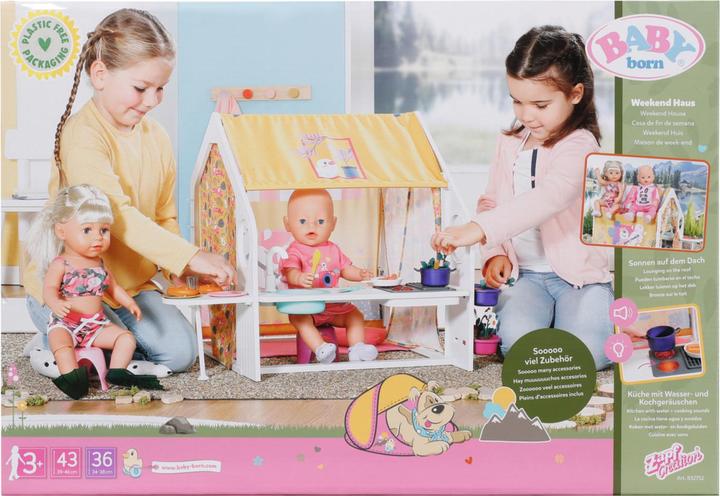 Actual product image Zapf Creation Baby born Weekend House