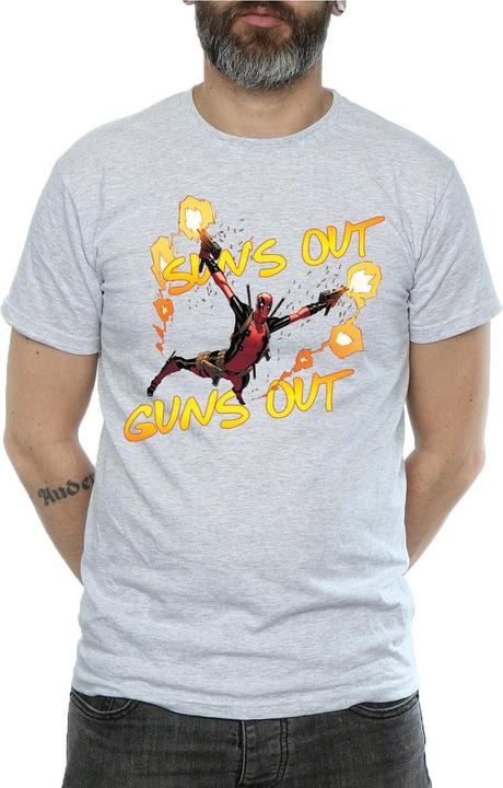 Produktbild Deadpool Sun's Out Guns Out TShirt (XXL)