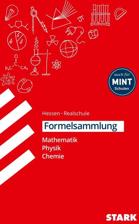 Actual product image Formelsammlung Realschule - Mathemathik, Physik, Chemie Hessen (German, Christoph Mueller, Richard Moschner, Barbara Weigl, 2017)