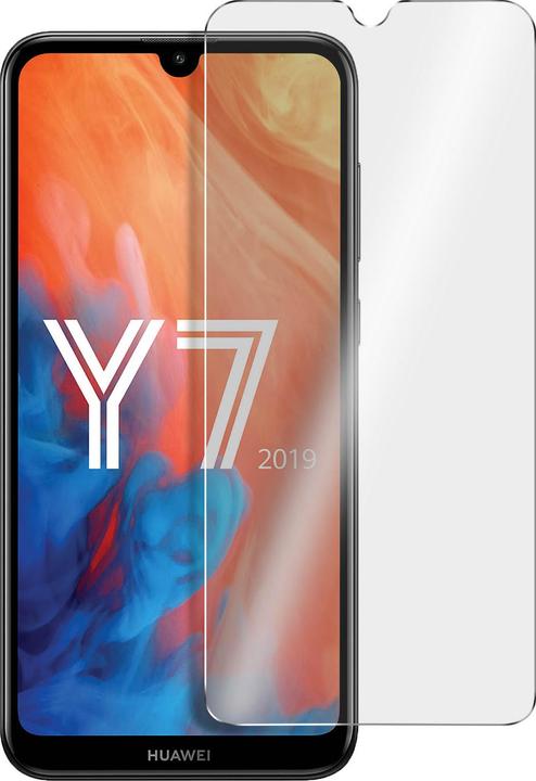 Actual product image Avizar Crystal clear film, glass screen protector (1 Piece, Huawei Y7 (2019))