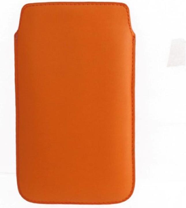 Produktbild König Design Handyhülle Tasche Slide Hülle Orange (Samsung Galaxy Note)
