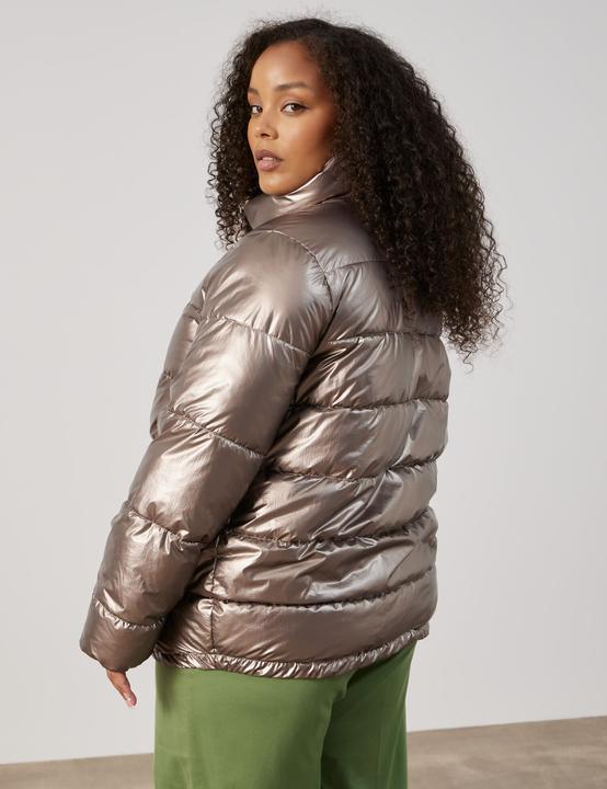 Produktbild Samoon Steppjacke mit Metallic-Optik Outdoorjacke - 64370 (44)