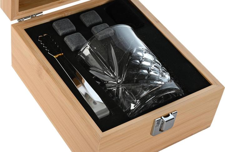 Produktbild Esprit Whisky-Set Home natürlich Bambus Kristall (Whiskygläser)