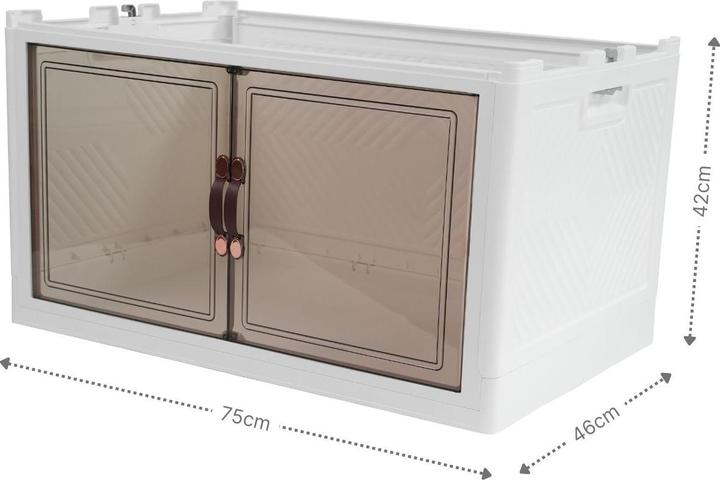 Image du produit Hermex Aufbewahrungsbox Haushaltsschrank Vorratsschrank Aufbewahrungsschrank Lagerregal Erweiterung