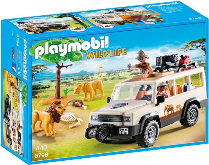 Playmobil Safari-Geländewagen mit Seilwinde (6798, Playmobil Wild Life)