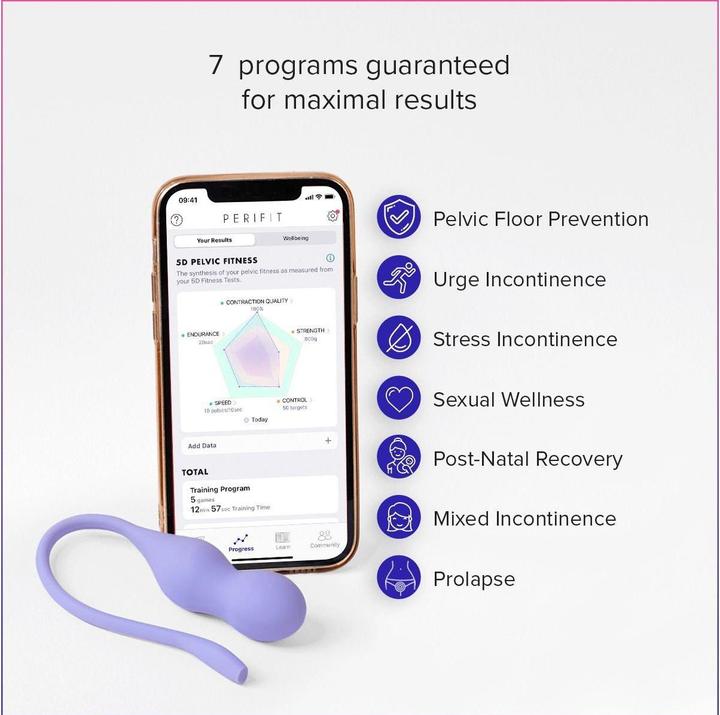 Image du produit Perifit Care+ Sonde périnéale en réseau (80 G)