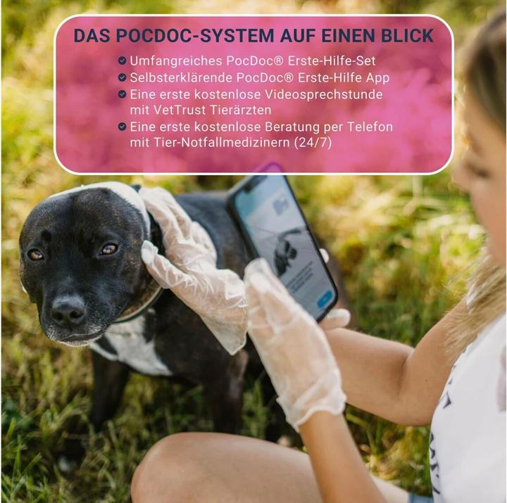 Produktbild PocDoc Erste-Hilfe-Set (Hund, Katze)