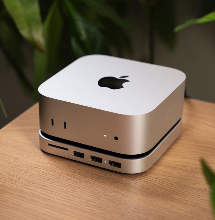 Produktbild Satechi Mac Mini M4 Stand & Hub with SSD Enclosure (USB-C, 5 Ports)