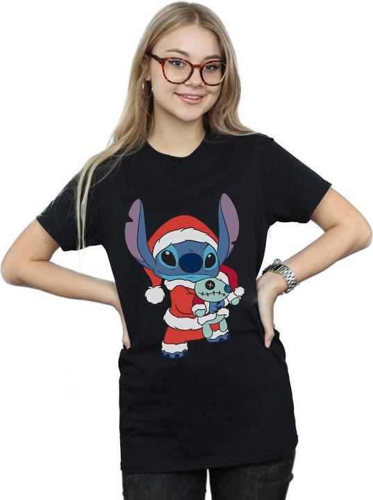 Image du produit Disney - T-shirt LILO AND STITCH STITCH CHRISTMAS - Femme (XL)