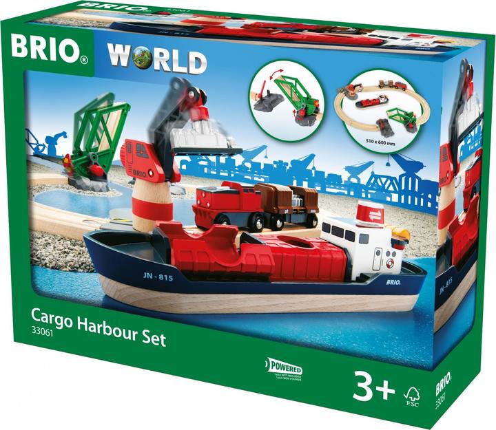 Produktbild Brio Container Hafen Set
