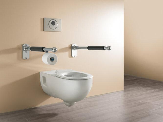 Immagine prodotto Geberit Keramag Renova Nr. 1 WC di lavaggio Comfort, senza bordo, 6/5 l, forma parzialmente chiusa, sospeso