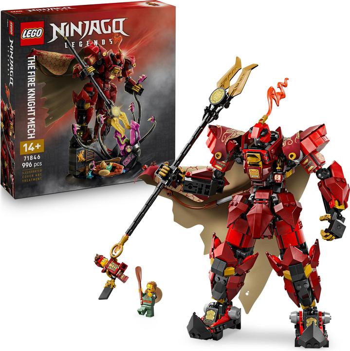 Actual product image LEGO 71846 Der Feuerritter-Mech (71846, LEGO Ninjago)