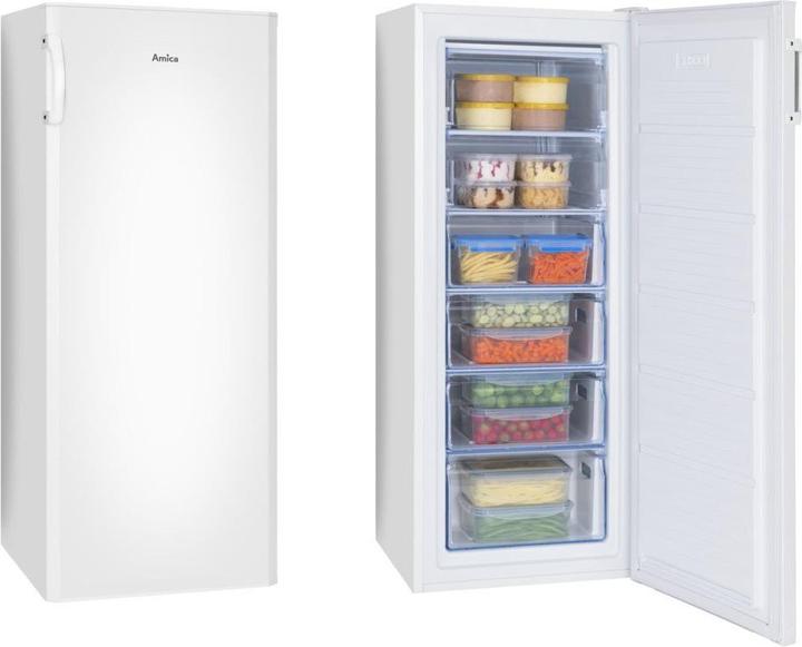 Image du produit Amica Congélateur GS 324 100 W l x h x p 55 x 141 x 60 cm (Autonome, 155 l)