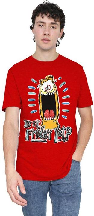 Actual product image Garfield Unisex Adult Friday T-Shirt (M)