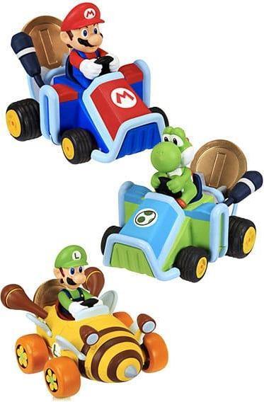 Produktbild Jakks Pacific World of Nintendo Super Mario Kart Rückzug-Fahrzeuge mit Figuren Wave 1 Sortiment (12)