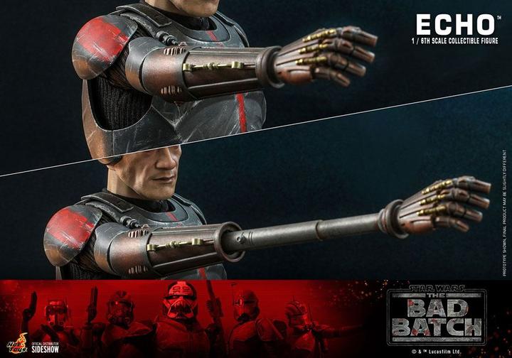 Actual product image Hot Toys Star Wars - The Bad Batch "Echo" 1/6 action figure