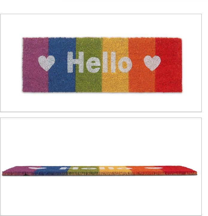 Produktbild Relaxdays Fussmatte (75 x 25 x 1.5 cm)