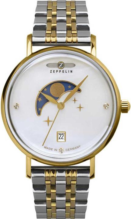 Produktbild Zeppelin Sehen Sie sich die Quarzuhr Luna 7133M5 an (Analoguhr, 36 mm)