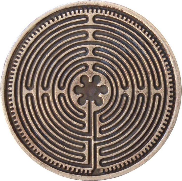 Saraswati Glücksmünze Labyrinth Chartres.FM351 (2014)