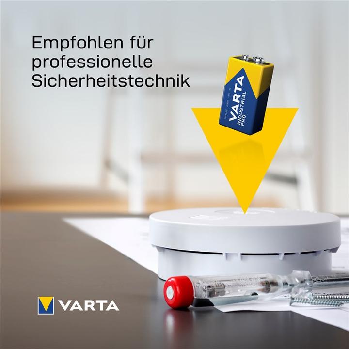 Image du produit Varta Industrie (1 pcs, 9V Block, 640 mAh)