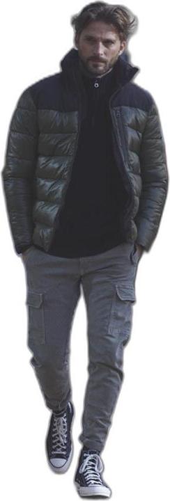 Actual product image Le Temps Des Cerises tapered cargo trousers koge army (44)
