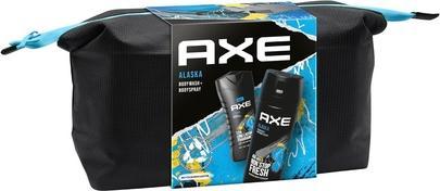 Image du produit AXE Alaska Gift Set Body Spray Body Wash and Washbag 150ml 250ml (Set soin du corps)
