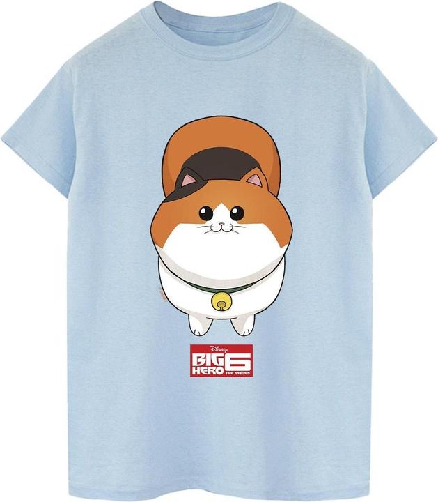 Immagine prodotto Disney Big Hero 6 Baymax Kitten Face Maglietta Ampia Donna (S)