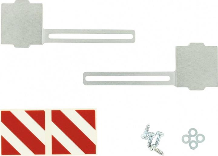 Actual product image Carson Aluminum warning signs with decor