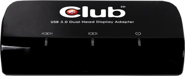Immagine prodotto Club 3D SenseVision USB3.0 to DVI-I & HDMI Graphics Adapter (HDMI, DVI, 6.40 cm)
