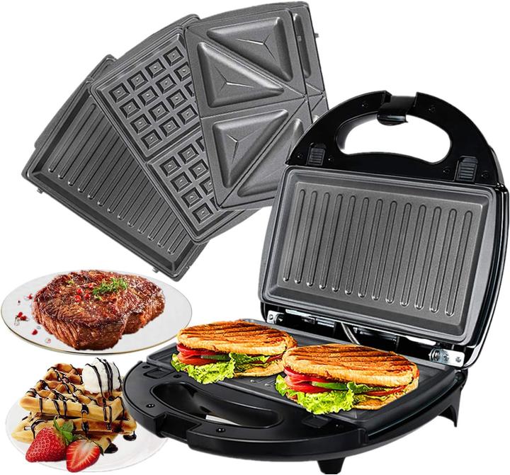 Actual product image Ozavo Sandwich Maker 3 in 1