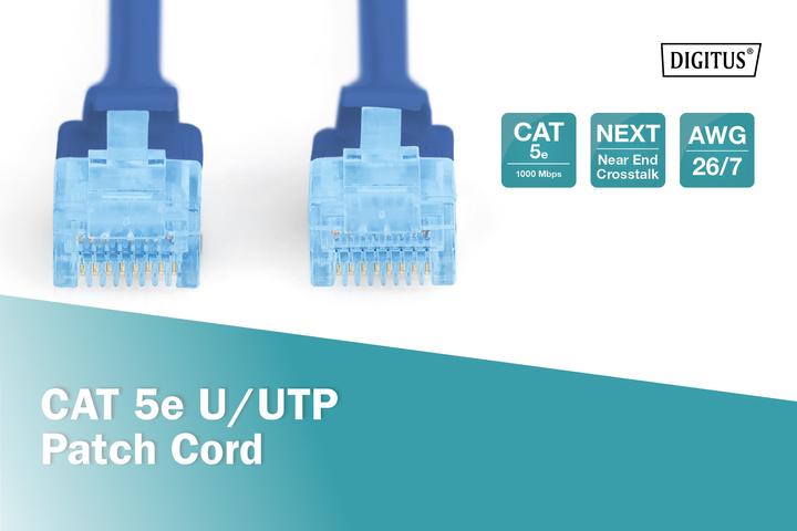 Produktbild Digitus Netzwerkkabel (U/UTP, CAT5e, 1 m)