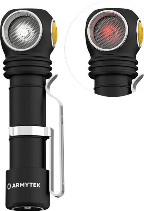 Actual product image ArmyTek Wizard C2 WR Magnet USB Multifunction Lamp warm & red (11.20 cm, 1100 lm)