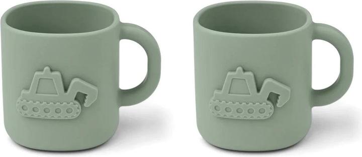 Produktbild Liewood Silikon Tasse Farrell er Pack Faune green (220 ml, 2 x)