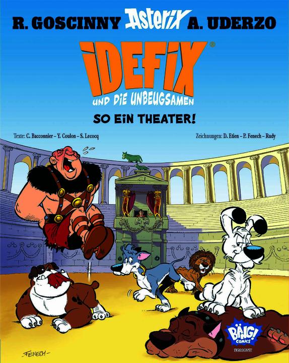Actual product image Idefix 4: Idefix und die Unbeugsamen! (German, René Goscinny, David Etien, Yves Coulon, Albert Uderzo, Klaus Jöken, Rudy, Simon Lecocq, Cédric Bacconnier, 2023)